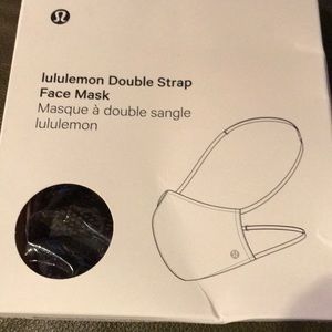 Double strap face mask lululemon